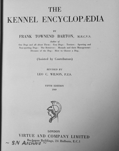 1949 The Kennel Encyclopaedia