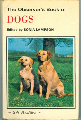 1973 The Observer's Book of Dogs title