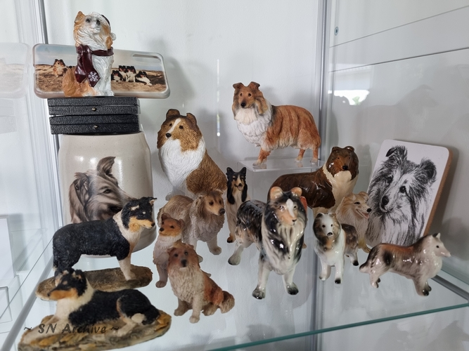 Collection 1 of Collie, Sheltie figures ...